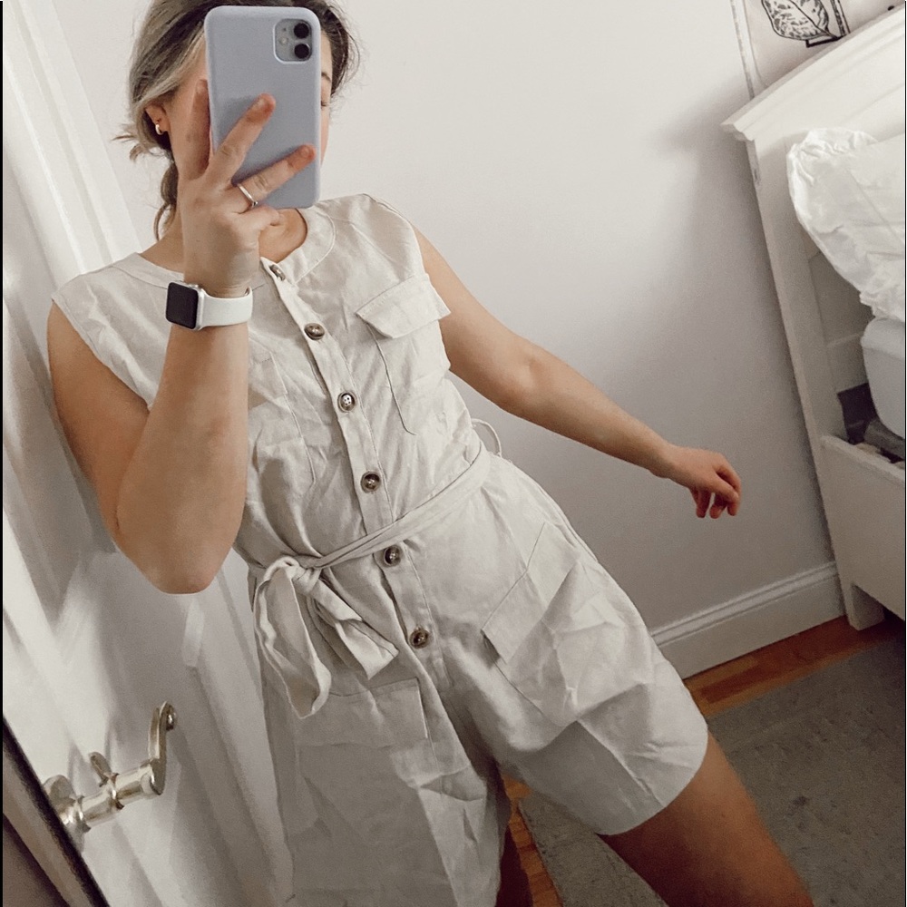 Linen Romper